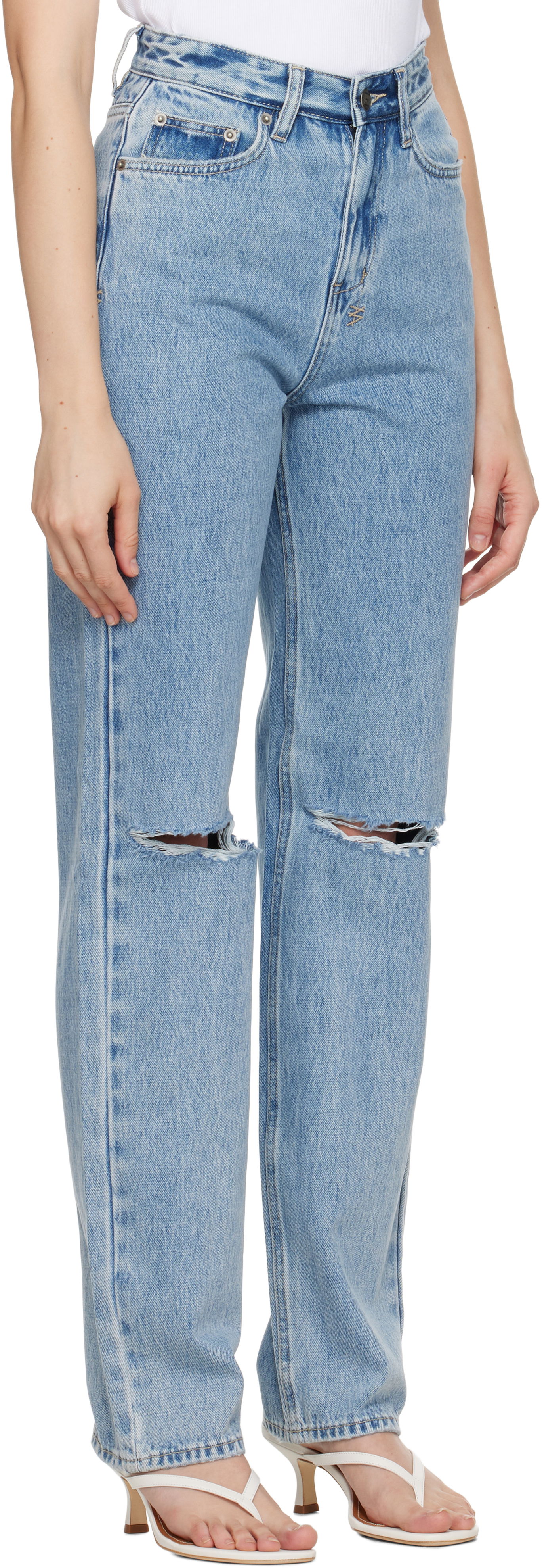 Playback Authentik Trashed Denim Jeans