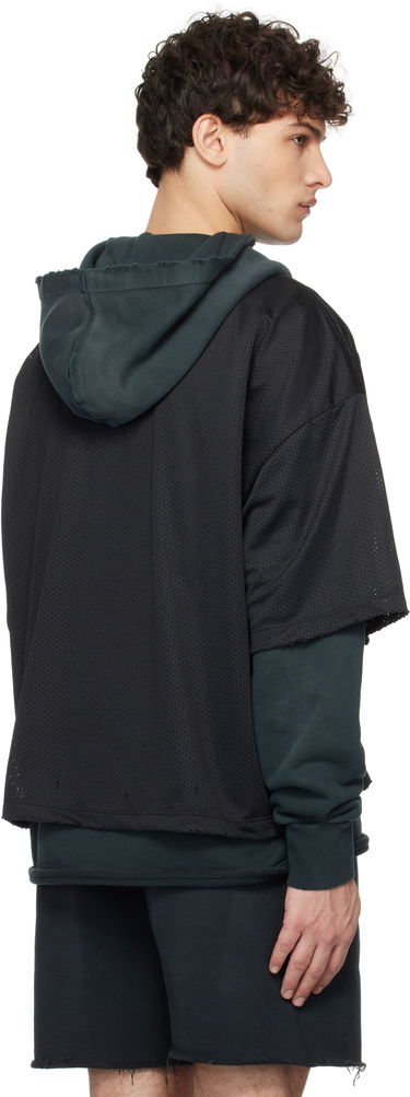 Dres AMIRI AMIRI MA Star Mesh Hoodie Čierna | AMJYHD1092, 2