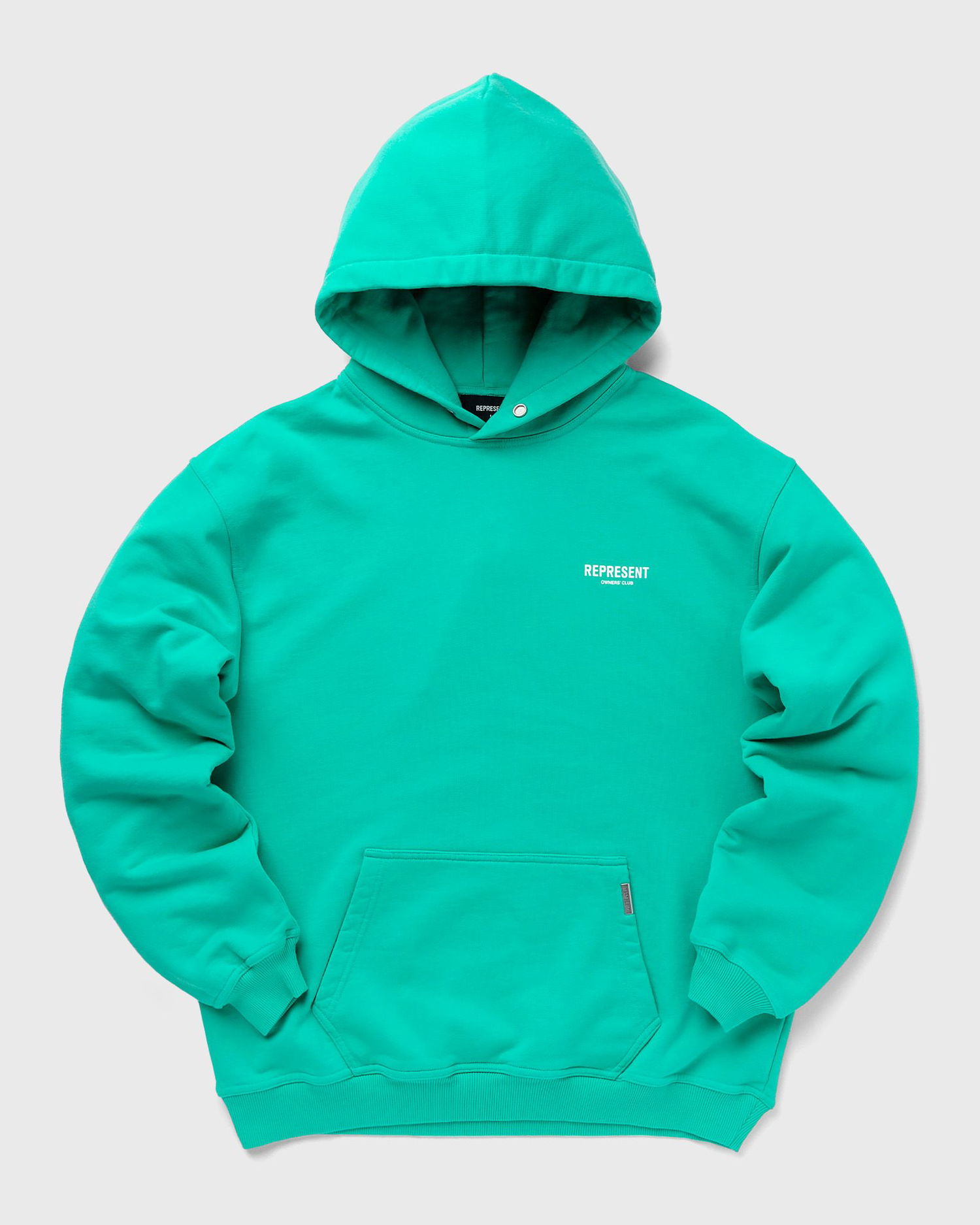 Mikina Represent Clo Represent EXCLUSIVE BSTN X REPRESENT OWNERS CLUB HOODIE Tyrkysová | MH4004-449, 0