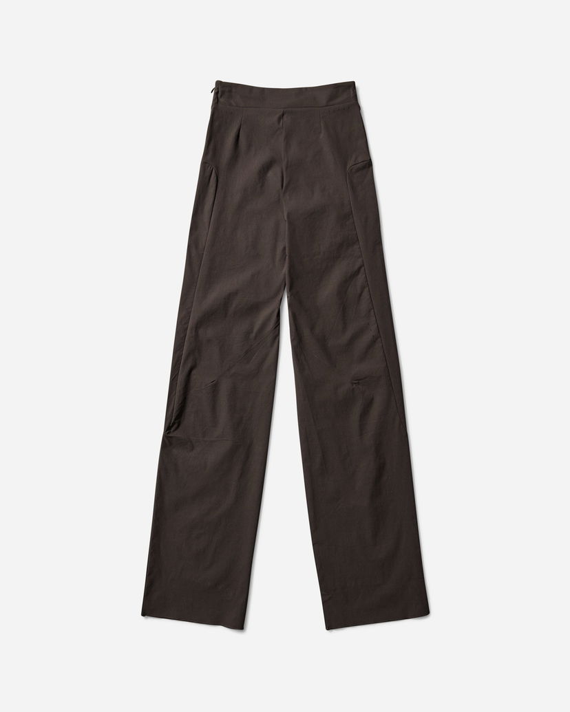 Nohavice ROA Marva Compression Flared Pants Hnedá | RBWW048FA26 BRW0003