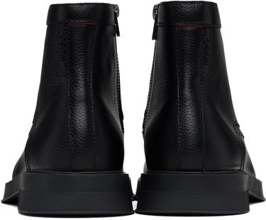 Tenisky a topánky BOSS Hugo Grained Leather Boots Čierna | 50552559, 1