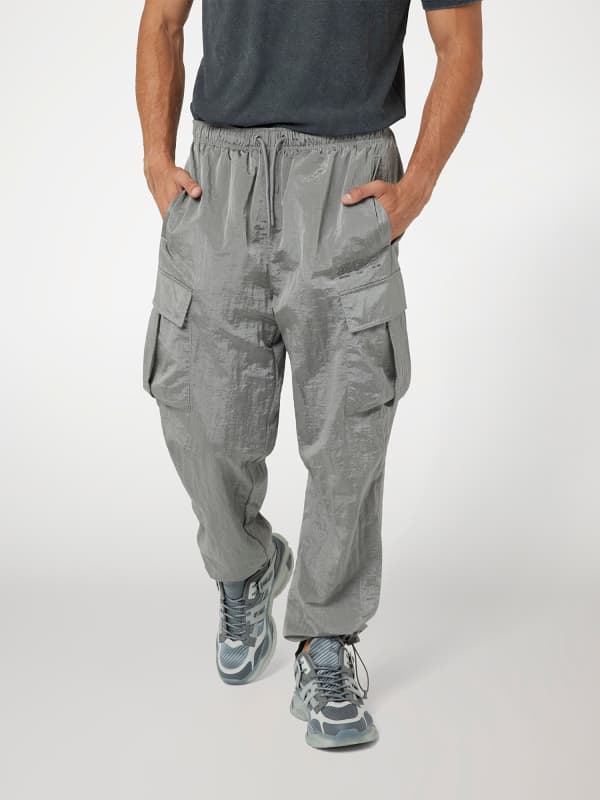 Nylon Cargo Pants