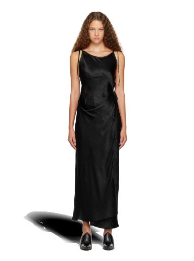 Šaty Acne Studios Wrap Maxi Dress Čierna | A20586-