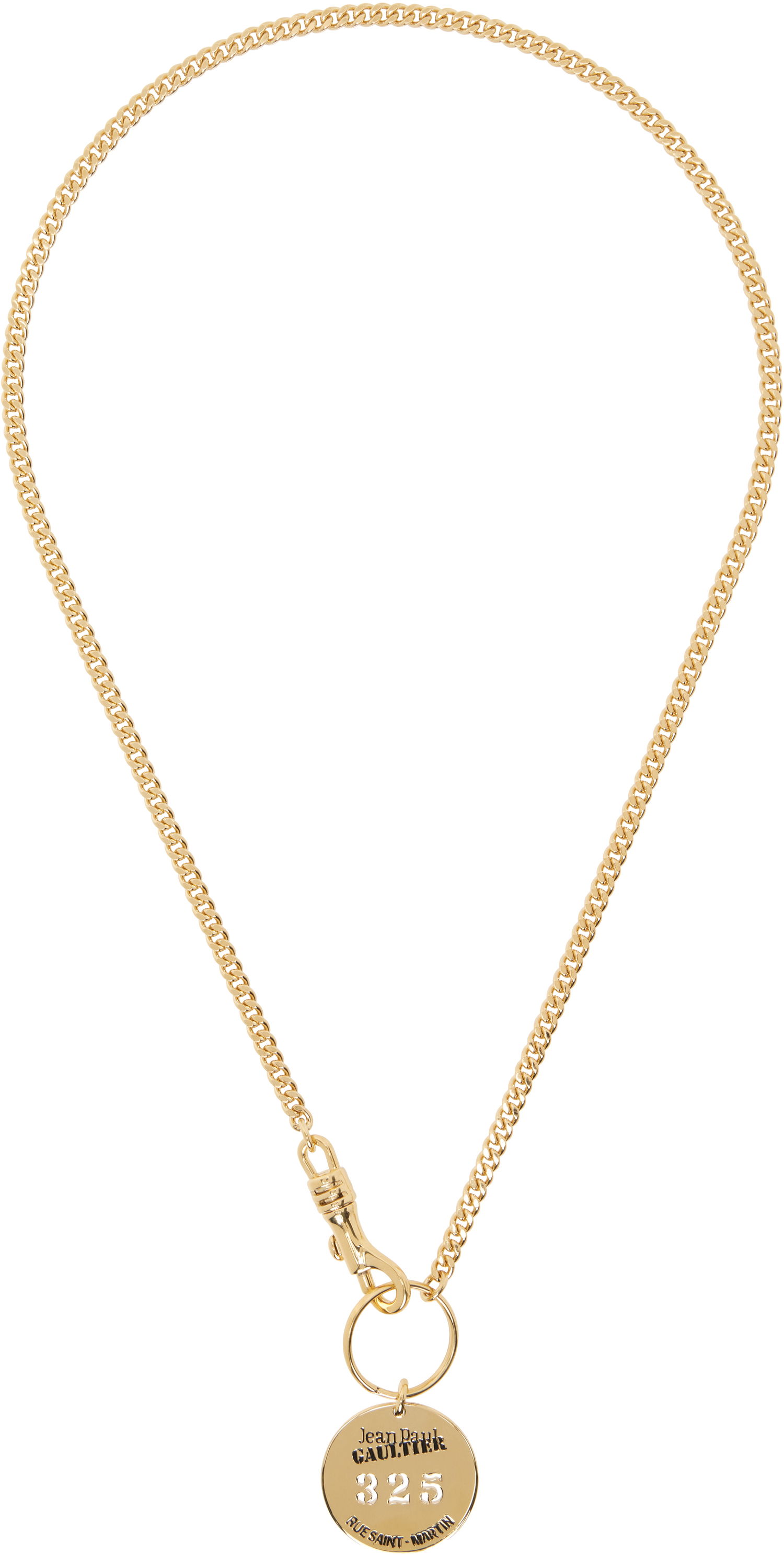 Náhrdelník Jean Paul Gaultier Jean Paul Gaultier '325' Chain Necklace Metalická | 23/15-U-CO003-X009-92, 0