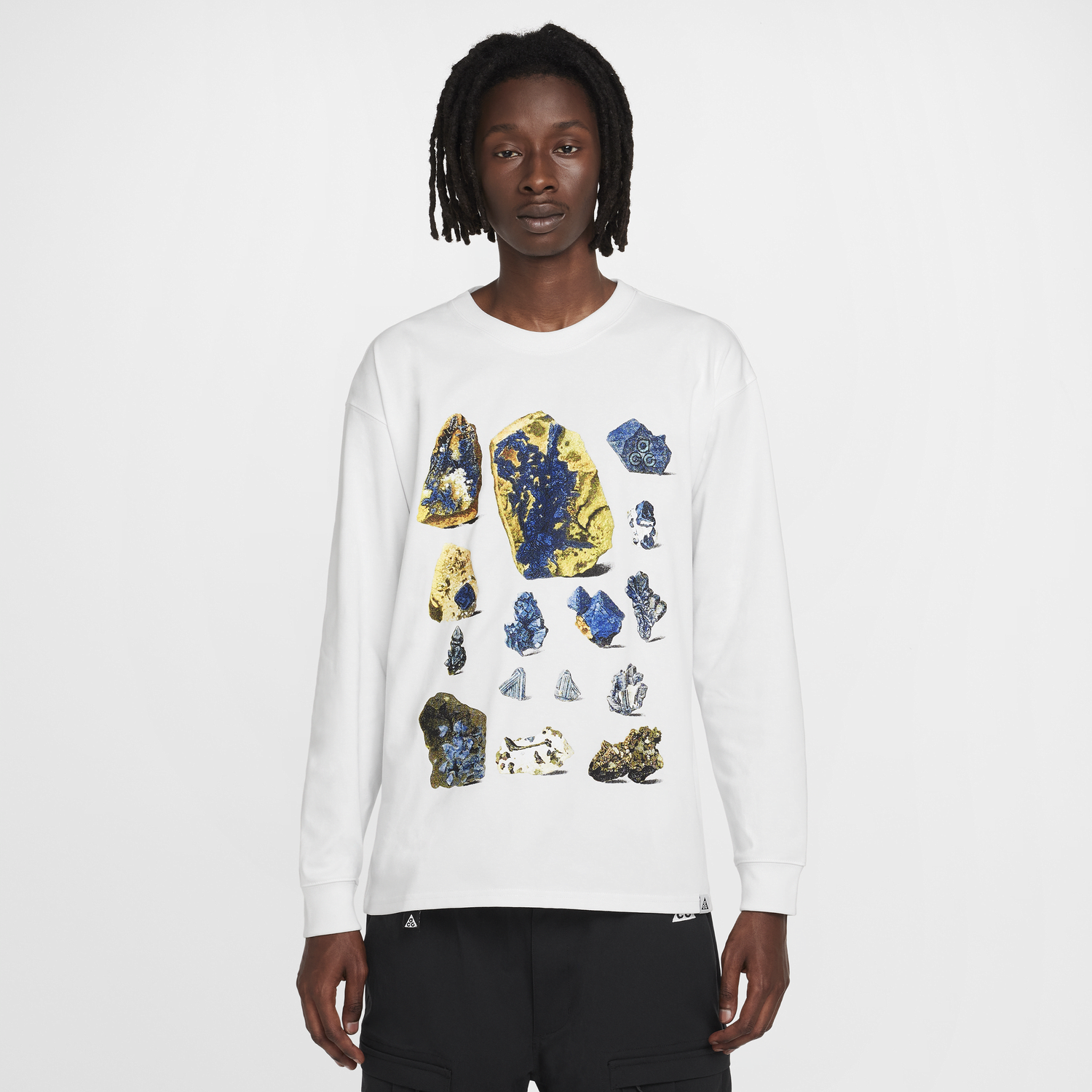 Tričko Nike ACG ACG Long Sleeve T-Shirt Print Biela | FZ6700-121, 0