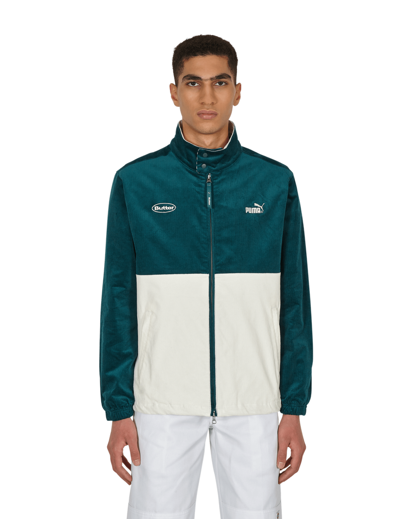 Bomber bunda Puma Corduroy Track Jacket Zelené | 532436-40