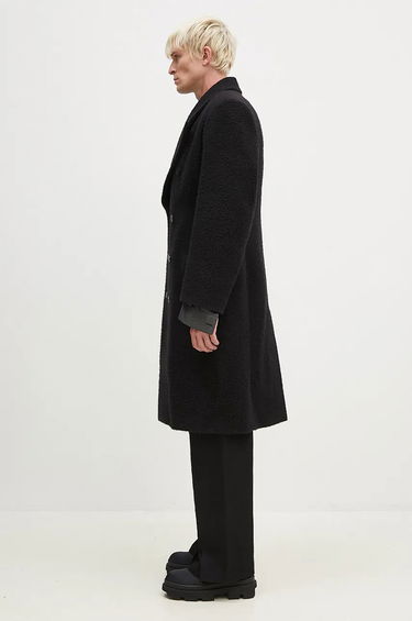 Kabáty Martine Rose Double Breasted Shirt Overcoat Čierna | 325WT07001, 1