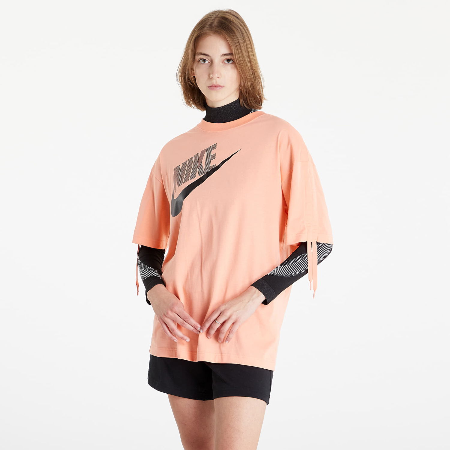 Tričko Nike Sportswear Dance T-Shirt Crimson Bliss Ružová | DV0335-693, 1