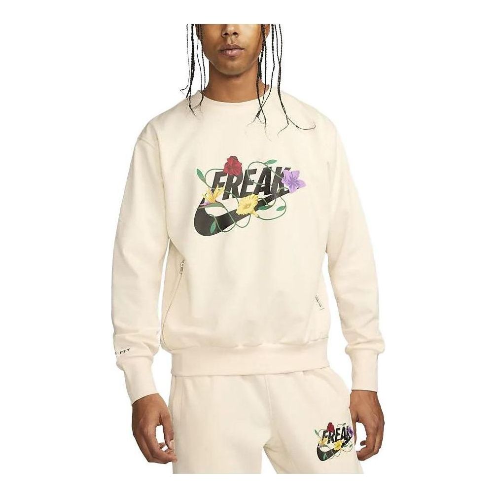 Mikina Nike Giannis Graphic Basketball Crew Sweatshirt Béžová | FJ9558-110, 0