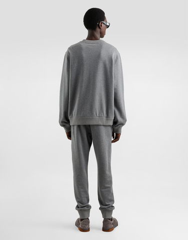 Mikina Dolce & Gabbana Dolce & Gabbana Cotton Sweatshirt with Metal Tag Šedá | G9ABJTG7N7BS8291, 2