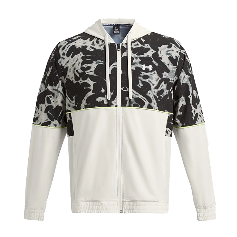 Bunda Under Armour Baseline Patterned Full-Zip Hooded Jacket Rôznofarebný | 1387573-114