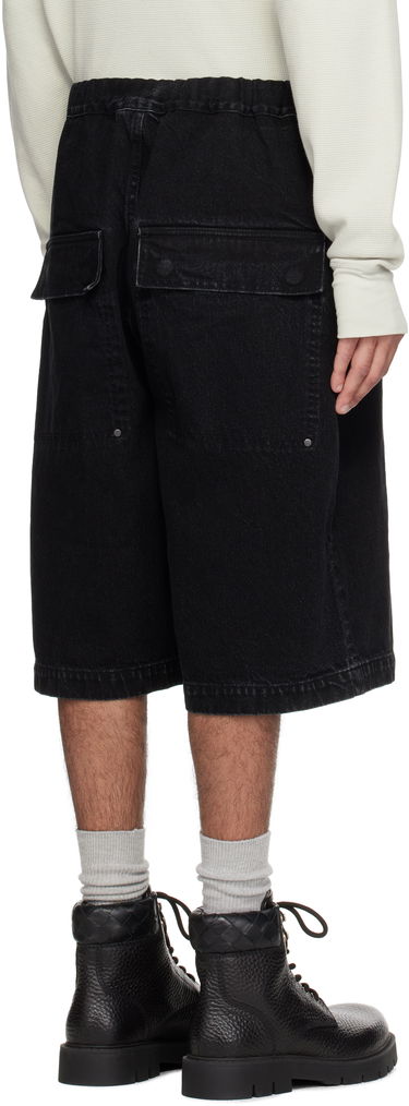 Šortky Entire Studios Spar Denim Shorts Čierna | ESU-S25-11008-MA, 2