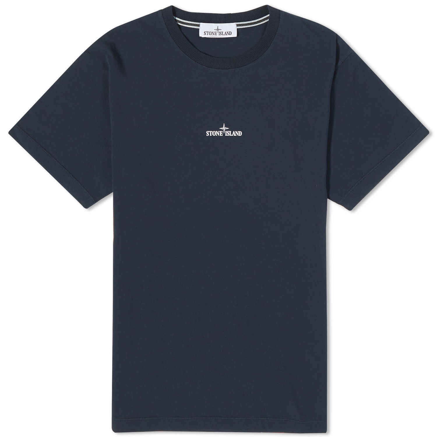 Tričko Stone Island Stamp Centre Logo T-Shirt Navy | 79152NS82-V0020, 0