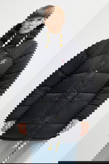 Prešívaná bunda FJÄLLRÄVEN Expedition Winter Puffer Jacket Čierna | F89029, 0