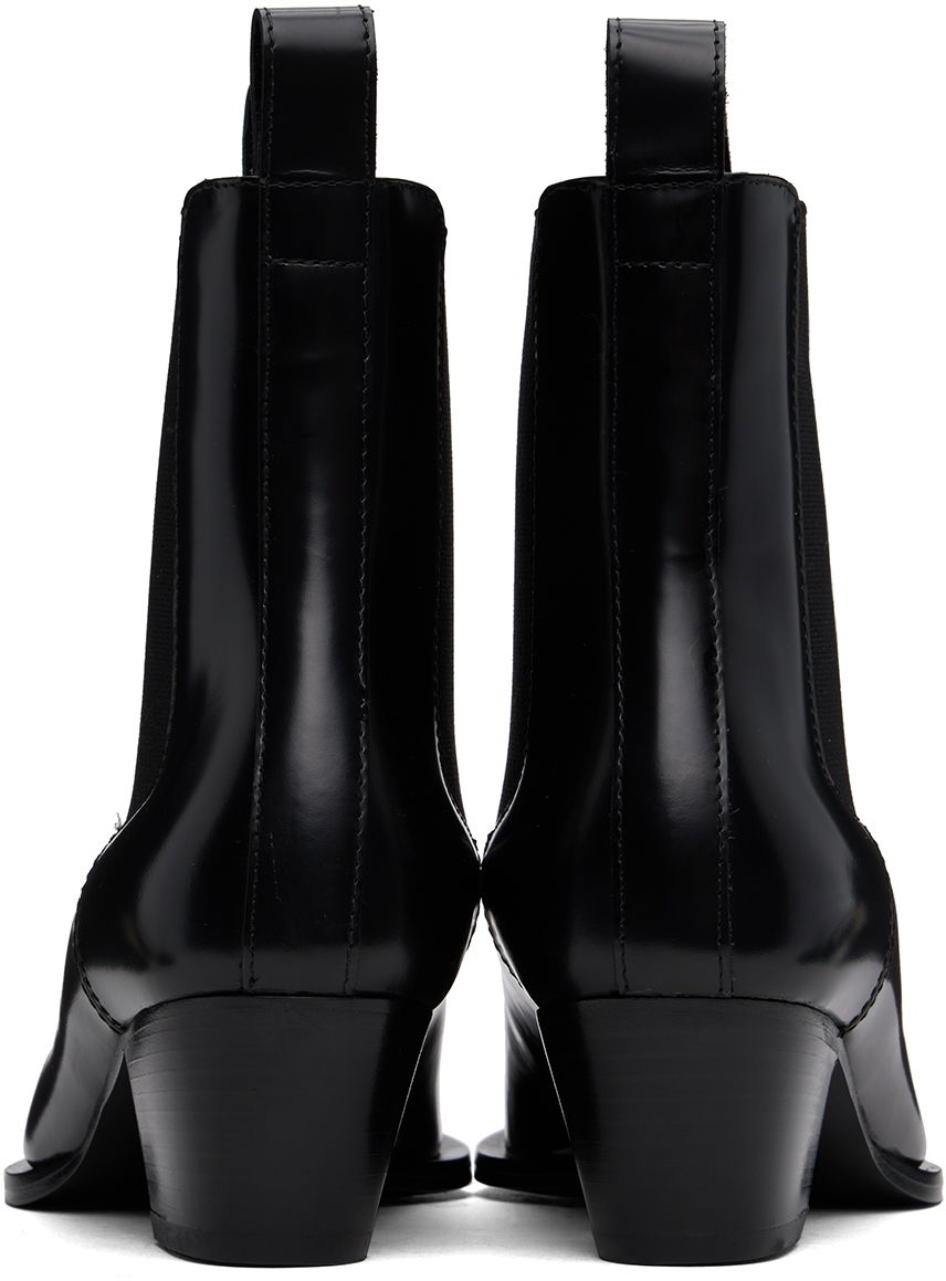 Tenisky a topánky TOTEME The City Leather Chelsea Boots Čierna | 233-8025-825, 1