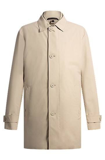 Pláštenka BOSS Stretch-Softshell Coat with Detachable Inner Gilet Béžová | 50535379, 0