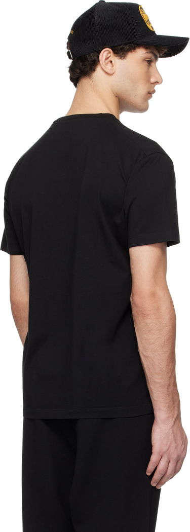Tričko DSQUARED2 Dsquared2 Cool Fit Velvet Logo T-Shirt Čierna | S74GD1394_D20020, 2