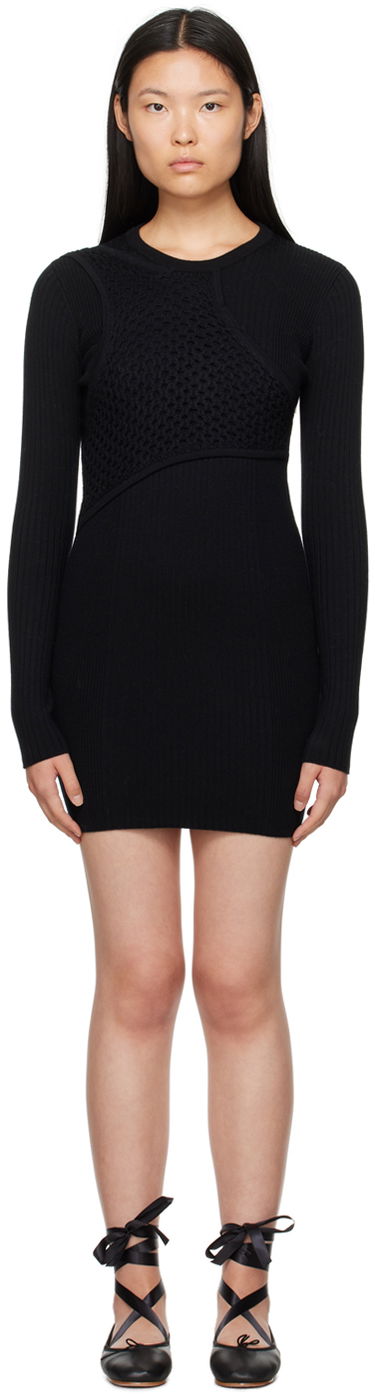 Šaty Feng Chen Wang Feng Chen Wang Layered Mini Dress Čierna | FWF16KT12B, 0