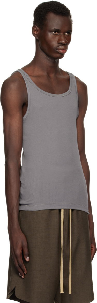 Tielko SKIMS SKIMS Cotton Rib Tank Top Šedá | TP-TNK-5788M-HEATHER MULTI, 1