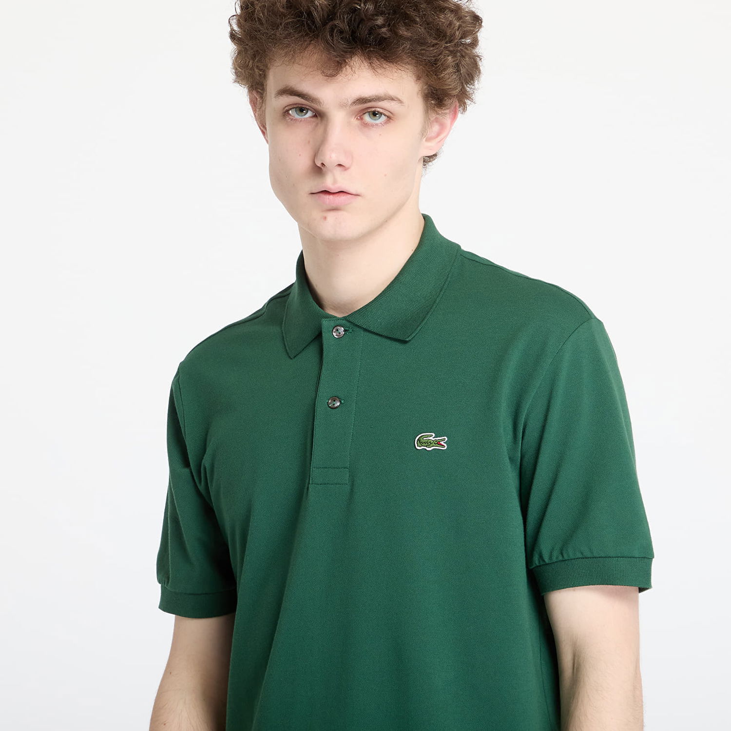 Polo tričko Lacoste Lacoste Light Pique Polo Shirt Zelené | PH9851 132, 1