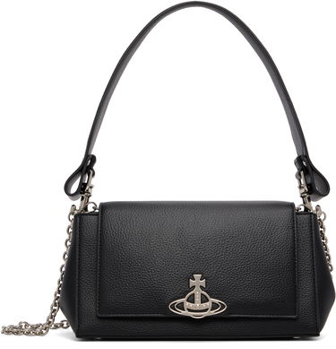 Taška cez rameno Vivienne Westwood Vivienne Westwood Hazel Medium Shoulder Bag Čierna | 46020001W-S000D-, 0