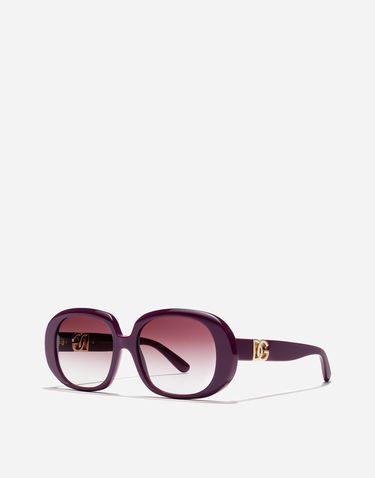 Slnečné okuliare Dolce & Gabbana Dolce & Gabbana Oval Gradient Sunglasses Fialová | VG4476VP48H9V000, 2