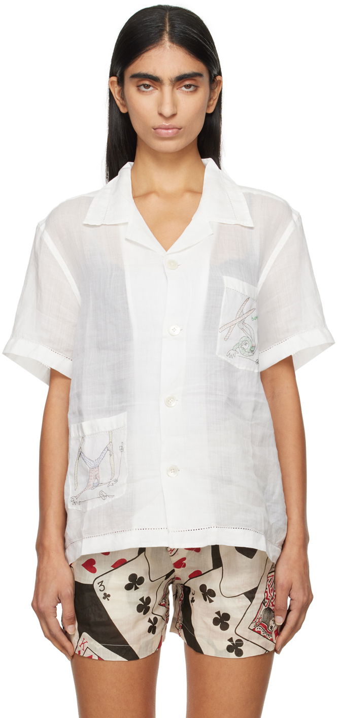 Košeľa Bode Skiers Shirt Biela | MRF24SH055, 0