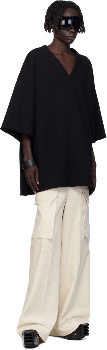 Tričko Rick Owens Rick Owens Concordians V Tommy T-Shirt Čierna | RU02E1279 JTC, 3
