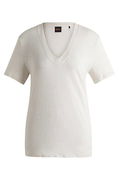 Linen V-Neck Tee