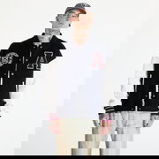 Stadium Jacket UNISEX Navy/ Russet Brown