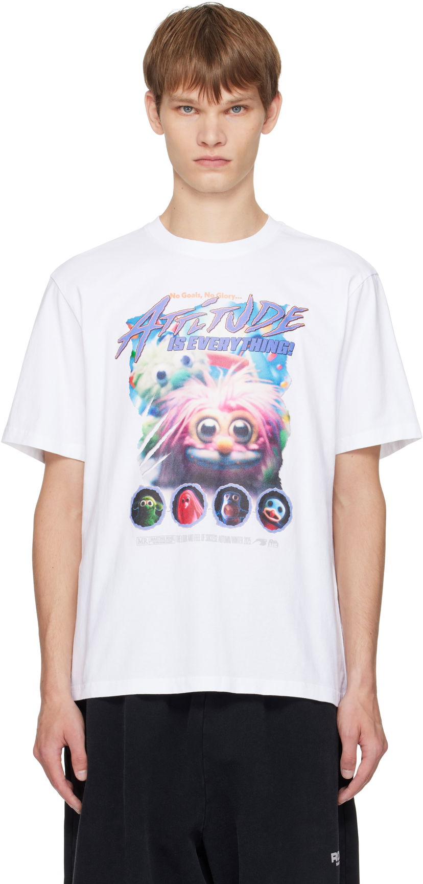 Tričko Martine Rose Martine Rose Classic Fraggle Rock T-Shirt Biela | 603JE01000E