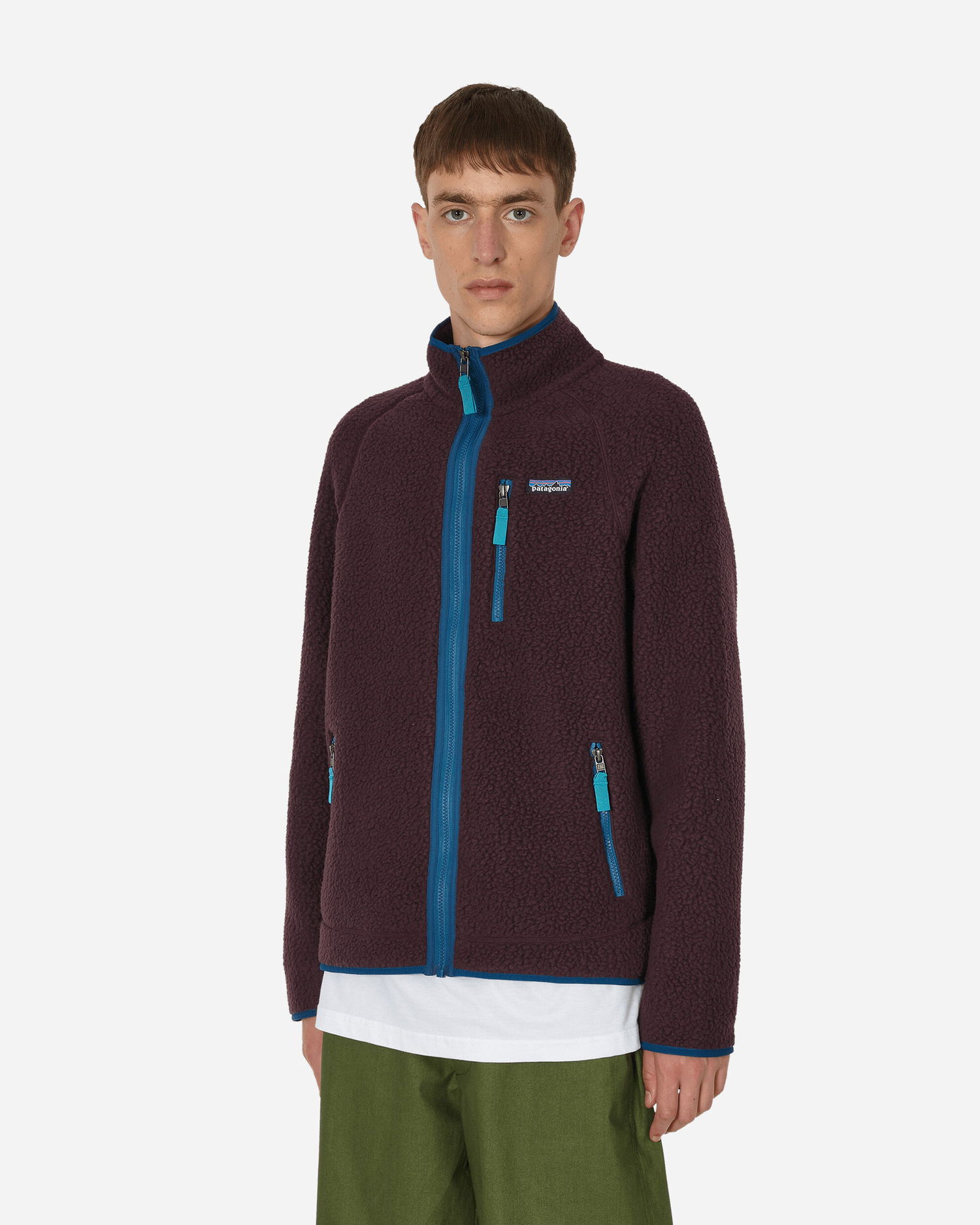 Bunda Patagonia Retro Pile Jacket Obsidian Plum Vínová | 22801 OBPL, 1
