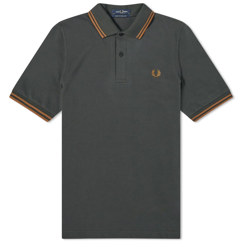 Polo tričko Fred Perry Original Twin Tipped Polo Čierna | M12-V47