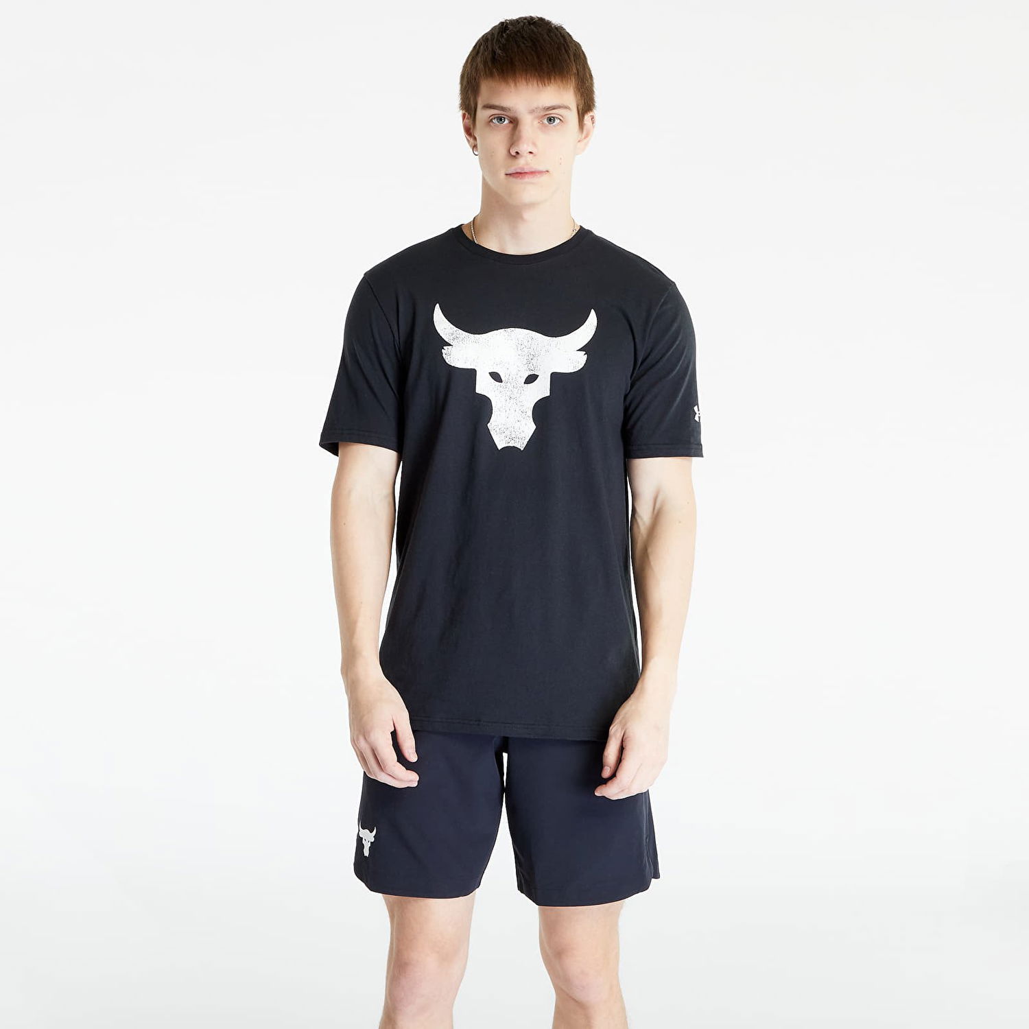 Tričko Under Armour Project Rock Brahma Bull Short Sleeve Tee Čierna | 1361733-003, 0