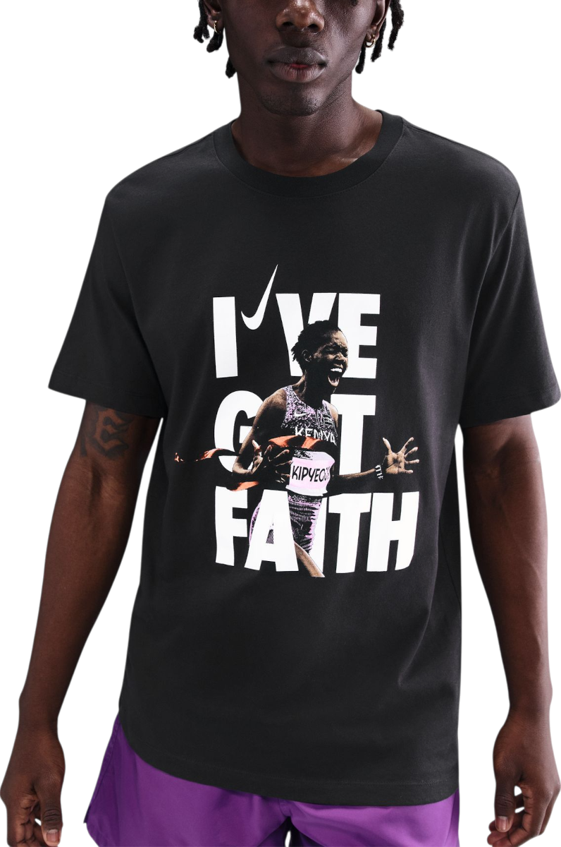Tričko Nike Nike Kipyegon "I've Got Faith" T-Shirt Čierna | ir1429-010, 0