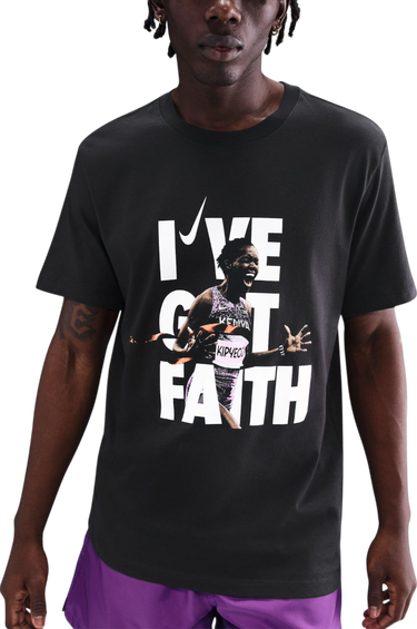 Tričko Nike Nike Kipyegon "I've Got Faith" T-Shirt Čierna | ir1429-010, 0
