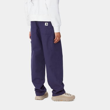 Cargo nohavice Carhartt WIP Double Knee Relaxed Fit Women's Pants Modrá | I034247_5, 1