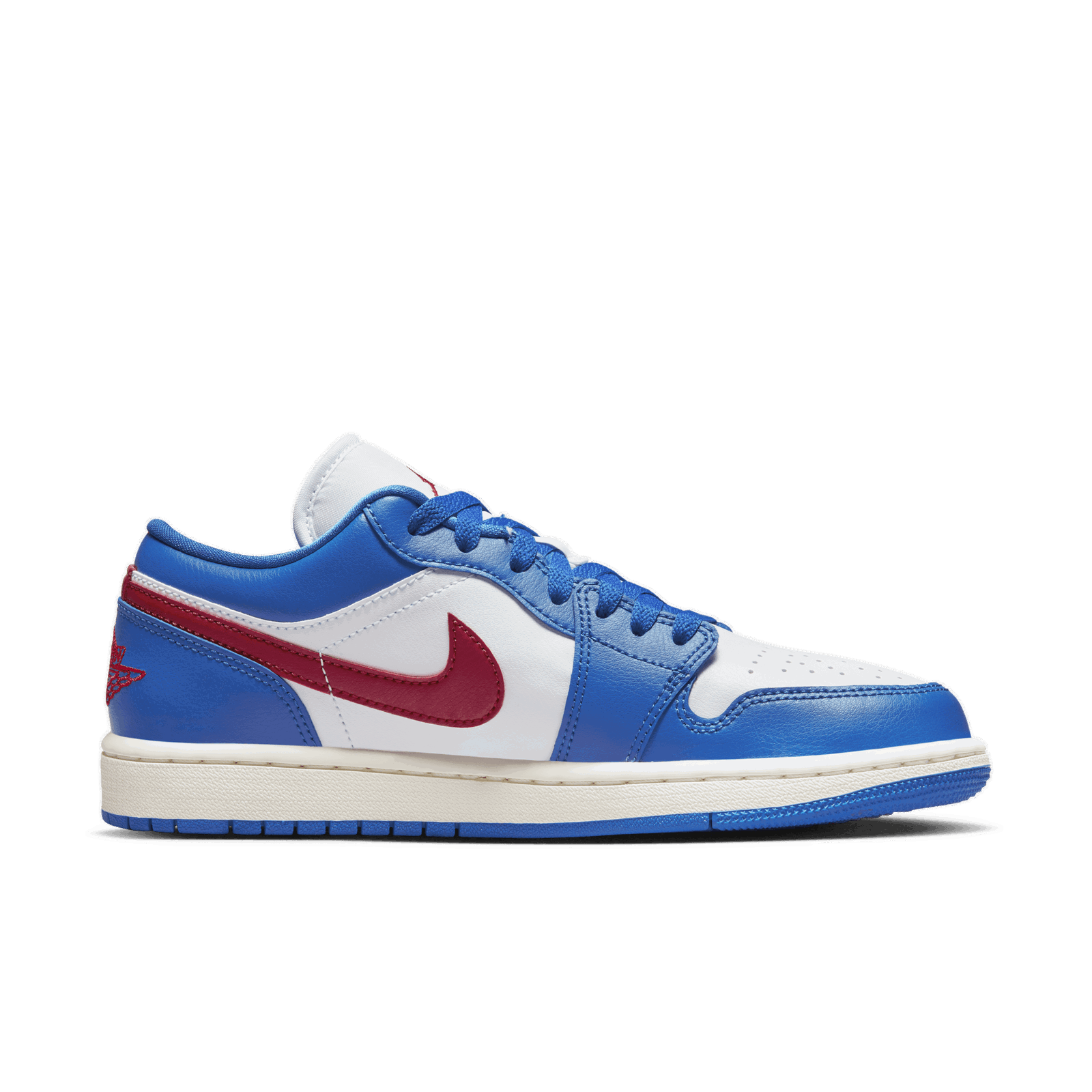 Air Jordan 1 Low Sport Blue Gym Red W