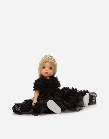 Flexstyle Dolce & Gabbana Doll with Multilayer Organza Dress Čierna | LCJA20G7VAYS9000, 3