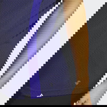 Polo tričko adidas Originals Ultimate365 Tour Sleeveless Primeknit Polo Shirt Navy | HS8949, 3