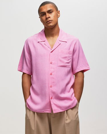 Košeľa AMI Paris Camp Shirt Ružová | HSH203.VI0003, 1