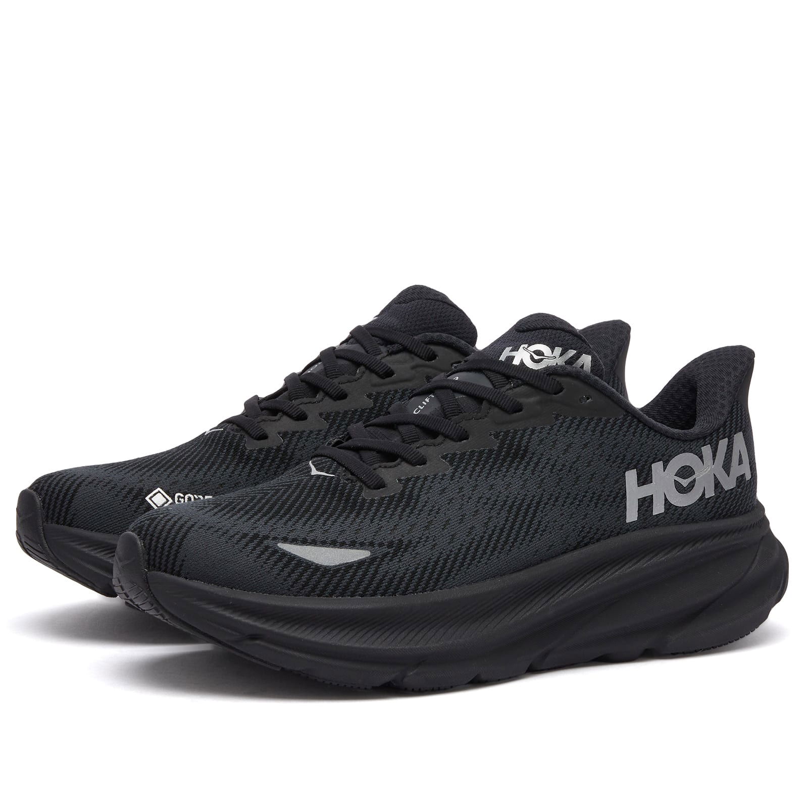 Women's W Clifton 9 GTX in Black, Size UK 3.5 | END. Clothing