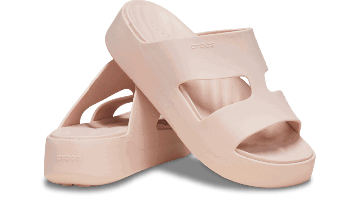 Getaway Platform H-Strap Sandals Quartz