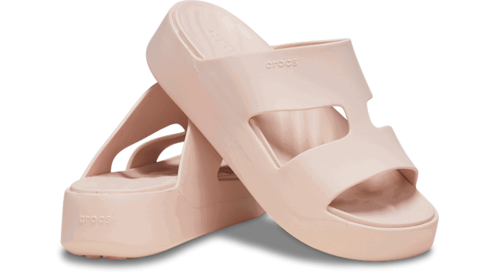 Tenisky a topánky Crocs Getaway Platform H-Strap Sandals Quartz Ružová | 209409-6UR, 1