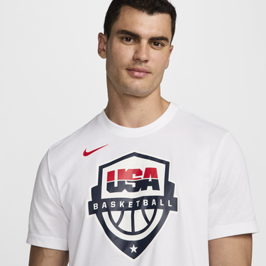 Tričko Nike USAB Dri-FIT Basketball Tee Biela | FQ3634-100, 4