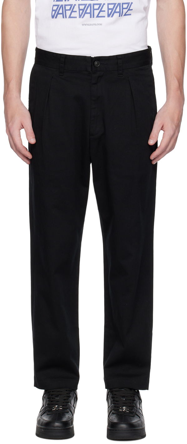 Nohavice BAPE One Point Trousers Čierna | 001PTJ301002M, 0