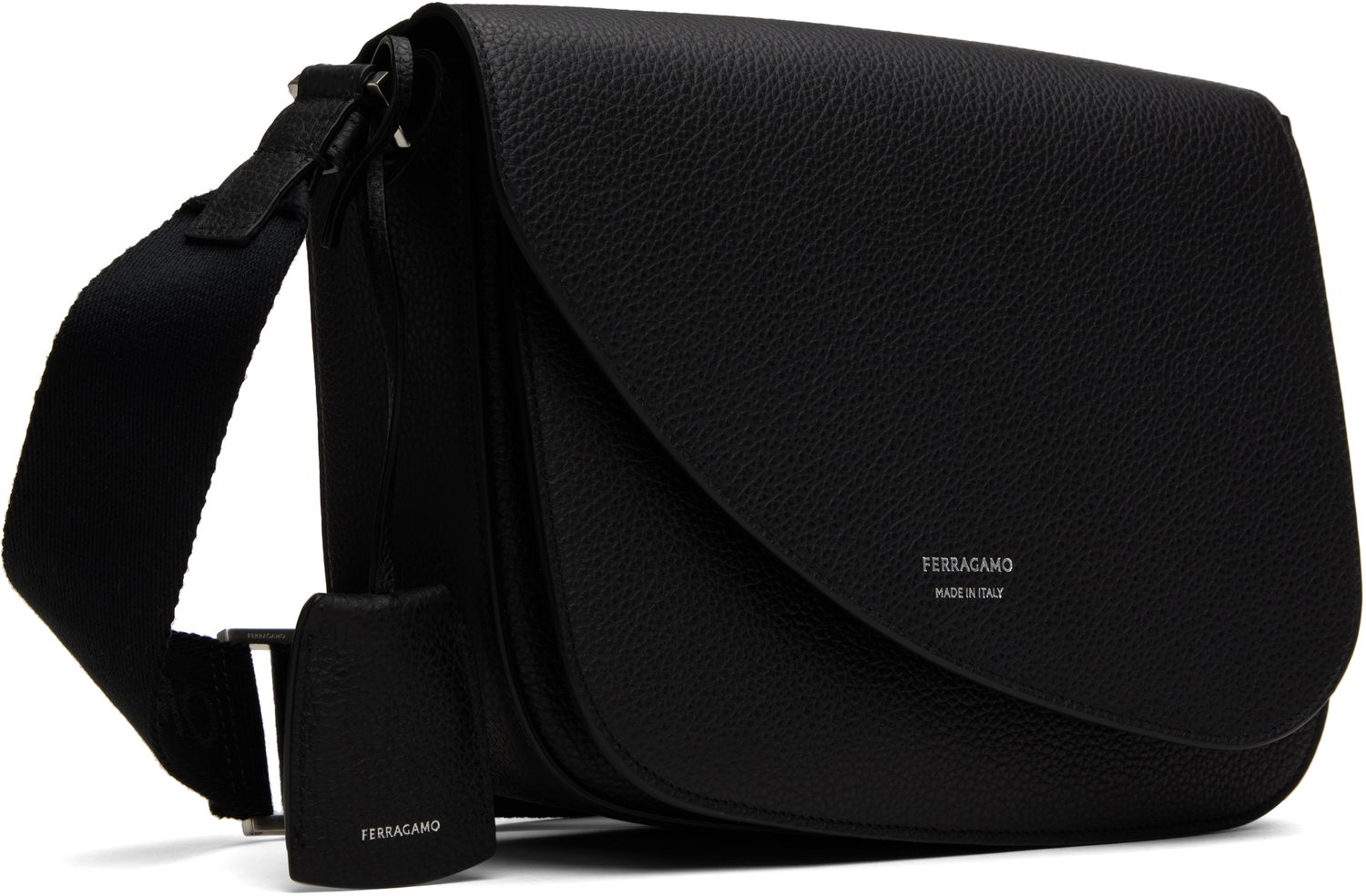 Taška cez rameno FERRAGAMO Ferragamo Fiamma Crossbody Bag Čierna | 773124, 1