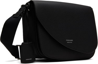 Taška cez rameno FERRAGAMO Ferragamo Fiamma Crossbody Bag Čierna | 773124, 1