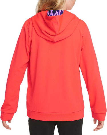 Mikina Nike Dri-FIT Kylian Mbappé Football Pullover Hoodie Červená | da5613-635, 1