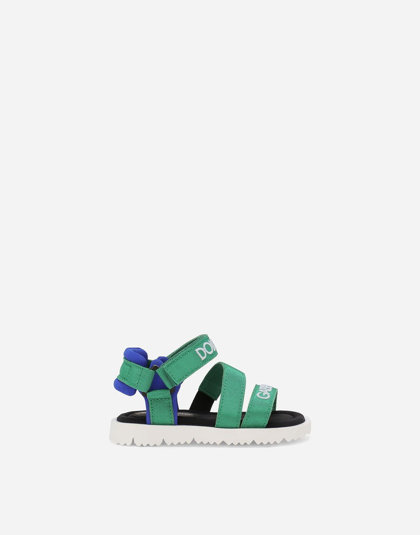 Tenisky a topánky Dolce & Gabbana Dolce & Gabbana Gros-grain First Steps Sandals Rôznofarebný | DL0076AB0288I679
